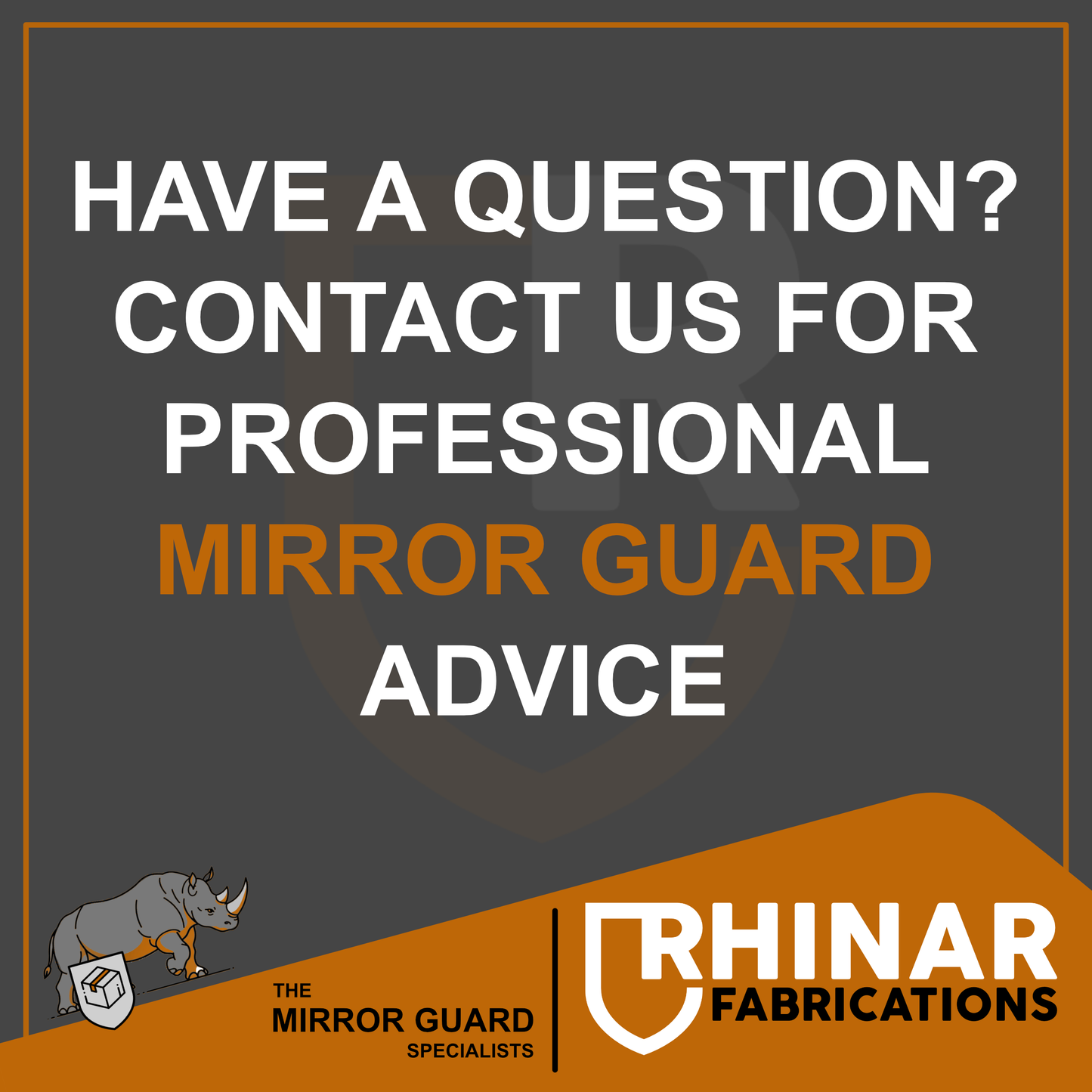 DAF CF XF EURO 6 Mirror Guard (Stainless steel) Pair