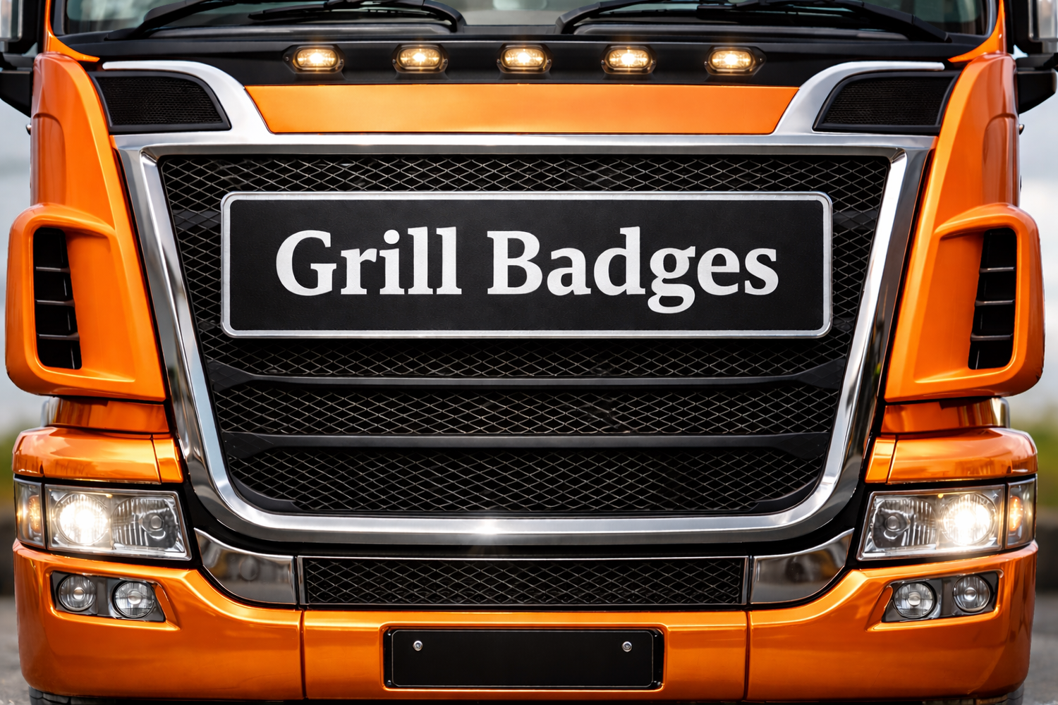 Scania Grill Badges