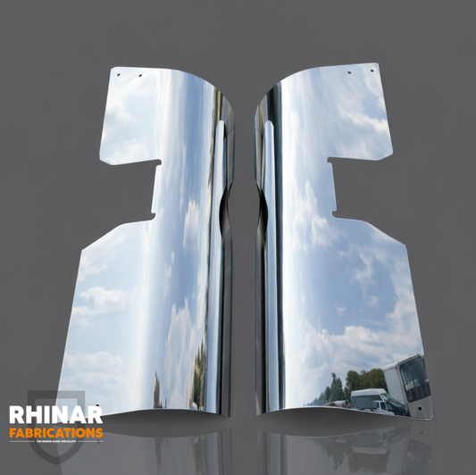 DAF XG XD XF Mirror Guard (Stainless steel) Pair