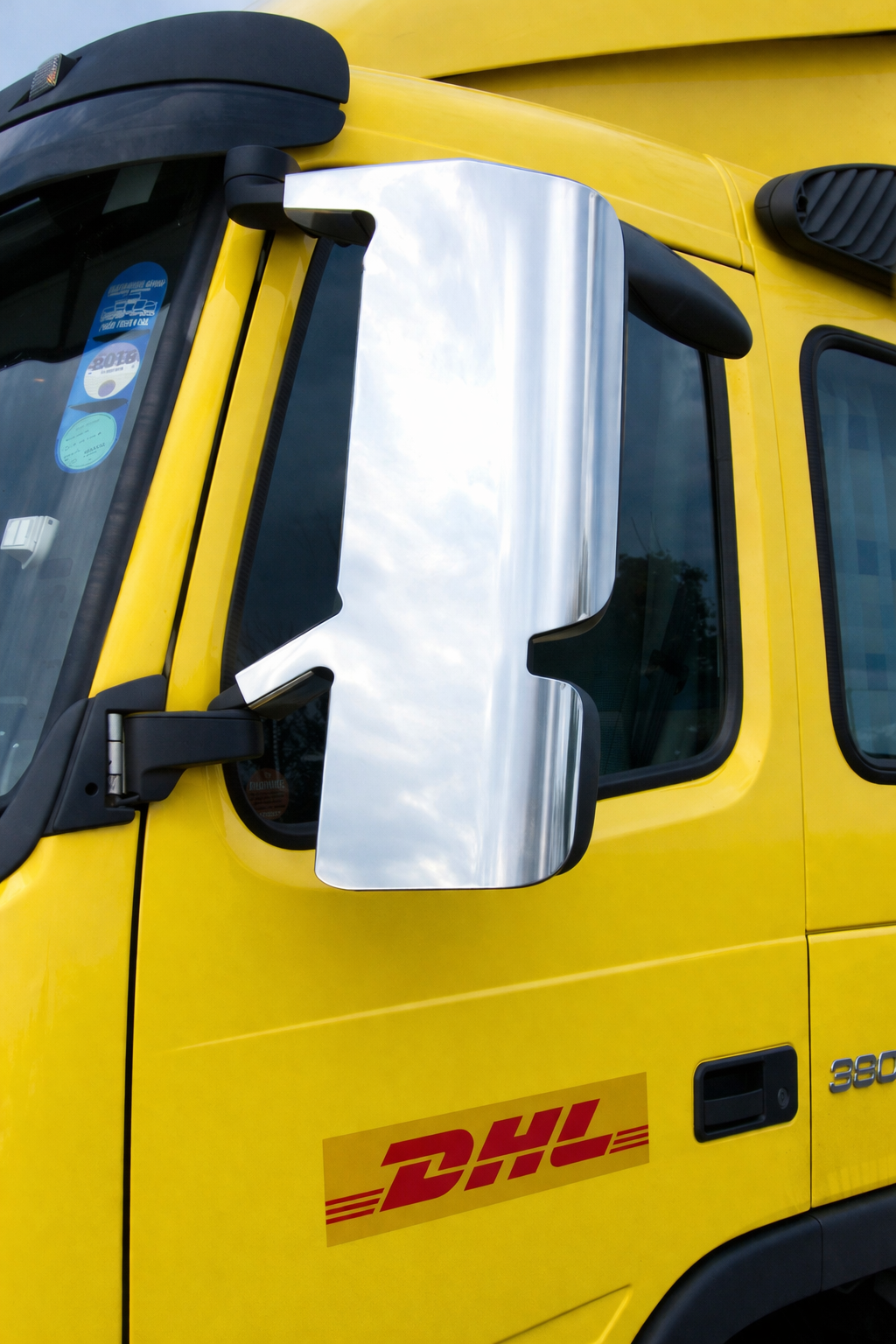 VOLVO FM V3 Mirror Guard (Stainless steel) Pair