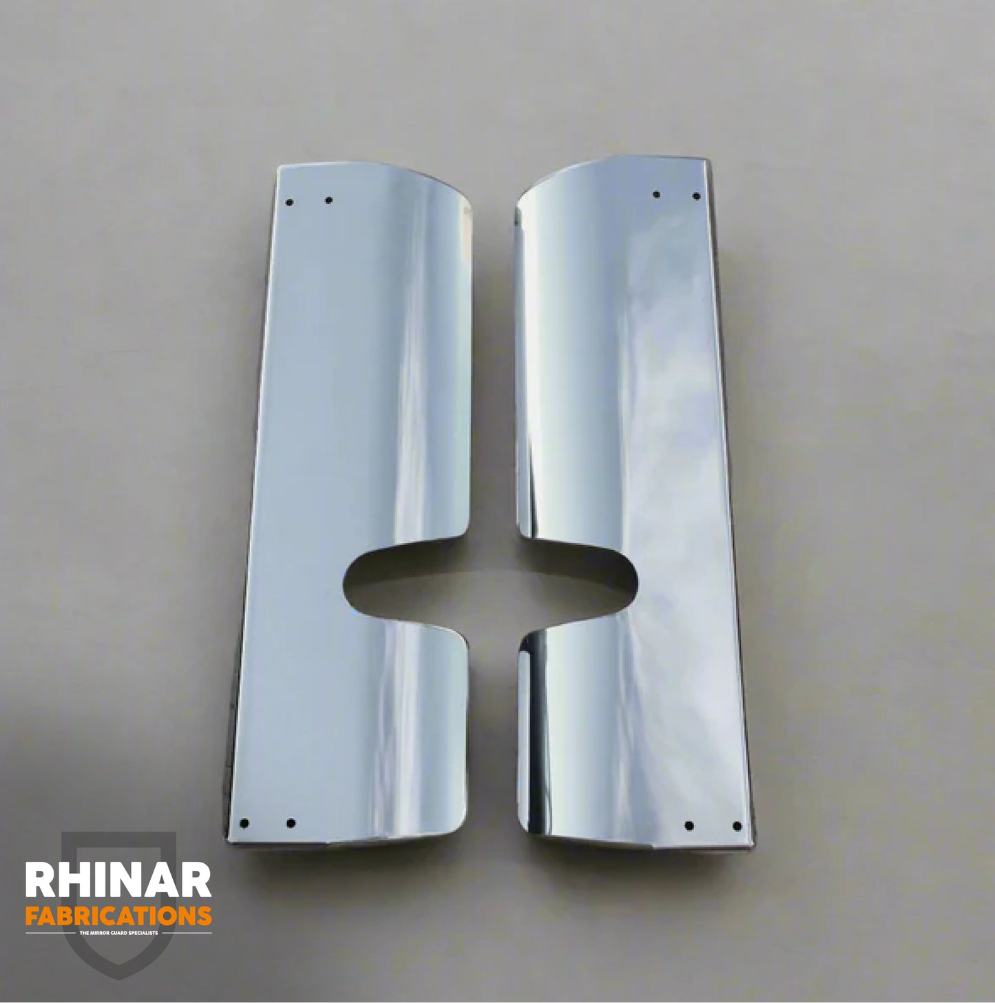 VOLVO FMX pre 2016 Mirror Guard (Stainless steel) Pair