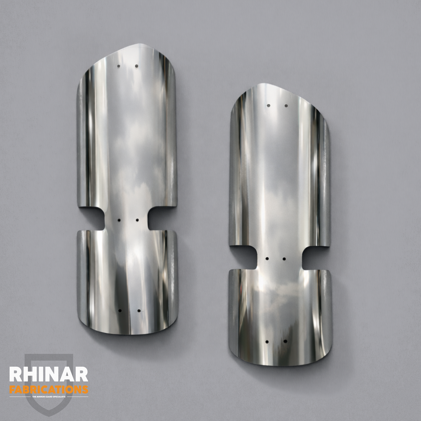 VOLVO FMX 2016 onwards Mirror Guard (Stainless steel) Pair