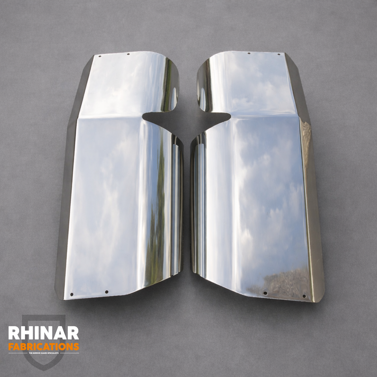 IVECO STRALIS Mirror Guard (Stainless steel) Pair