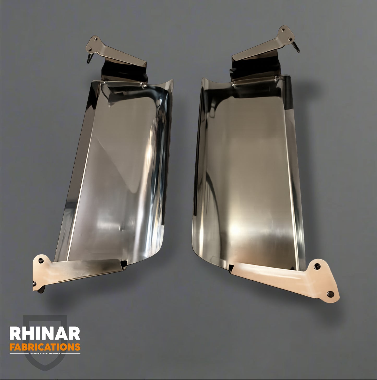 MAN TGX Mirror Guard (Stainless steel) Pair
