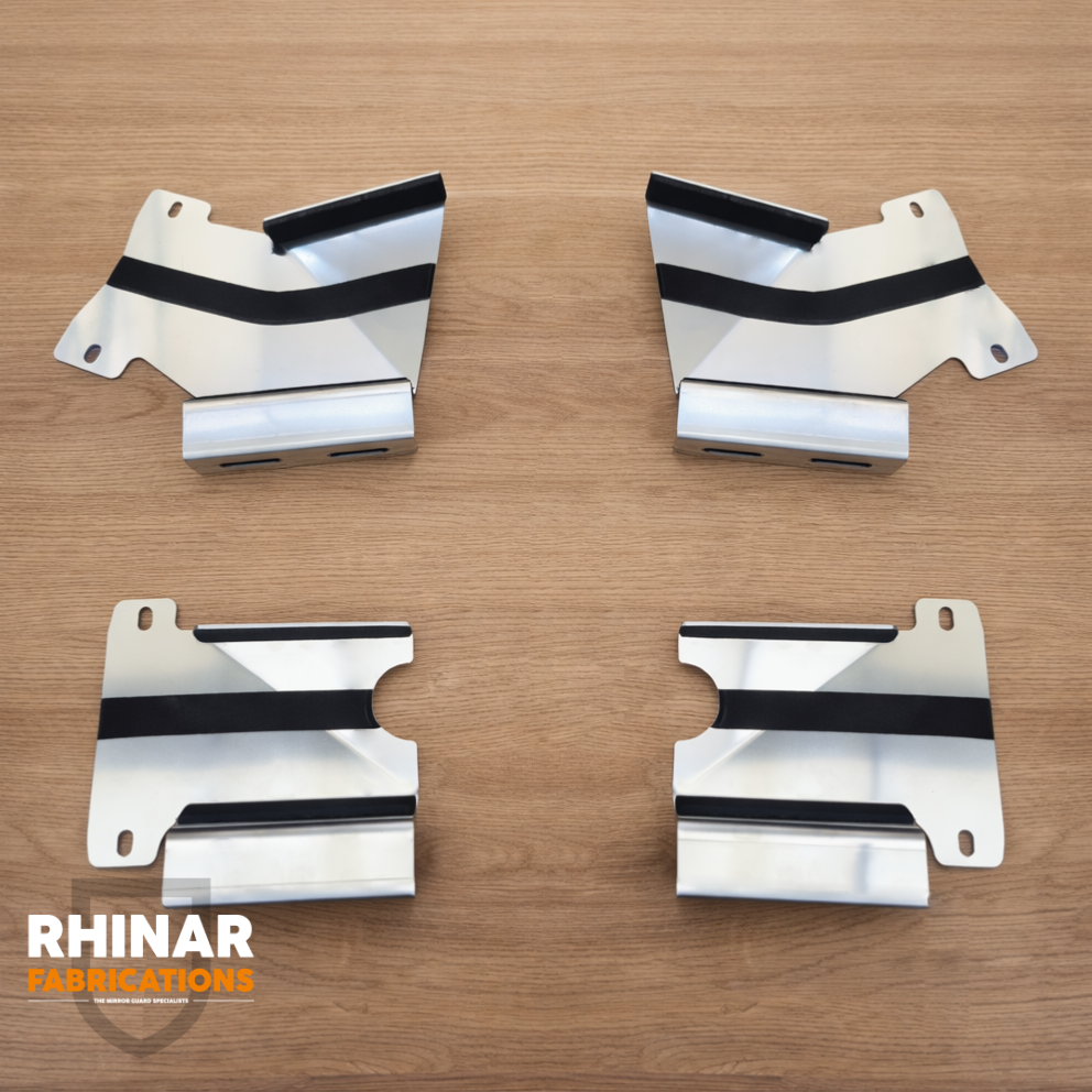 DAF XG XD XF Mirror Guard (Stainless steel) Pair
