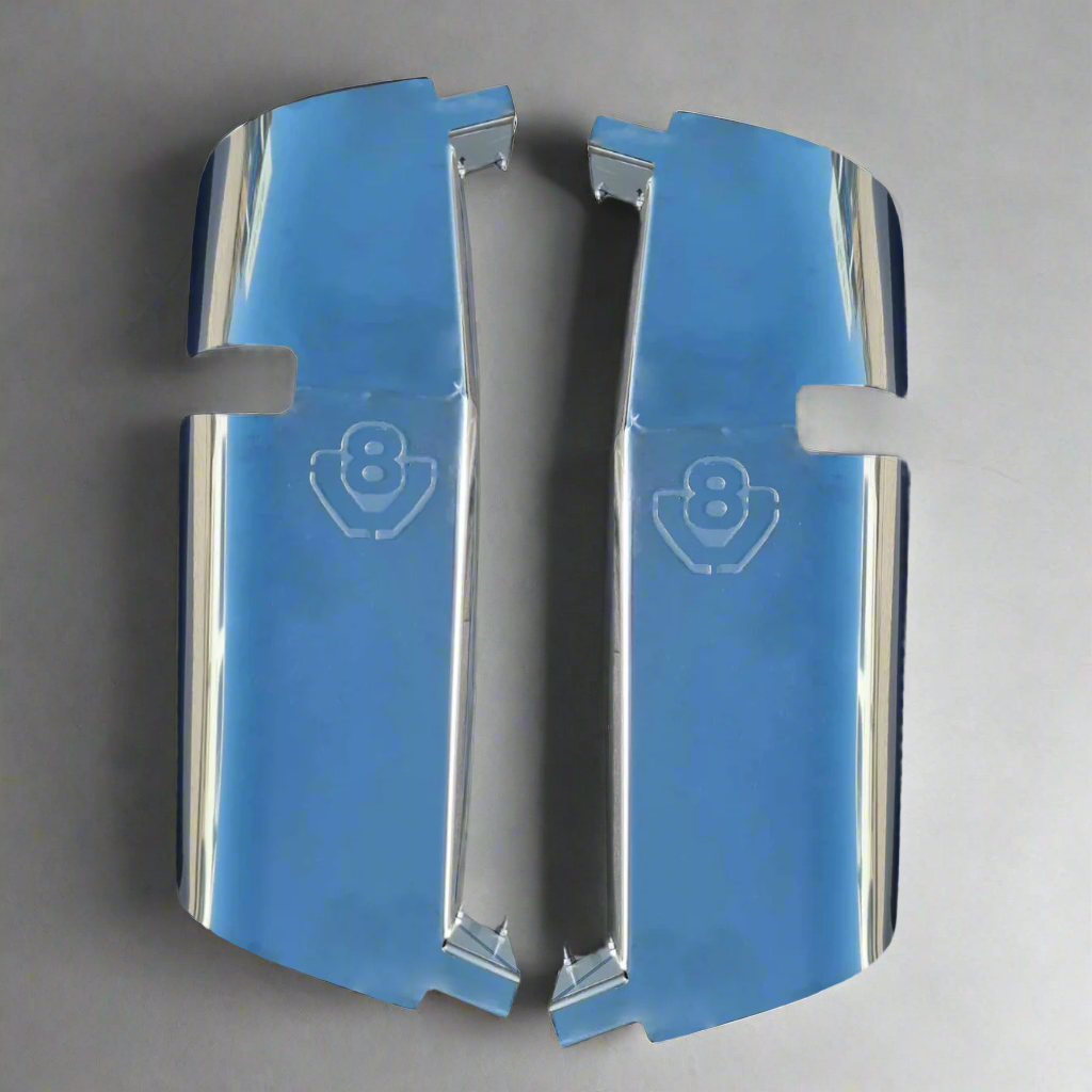 SCANIA NEXT GENERATION & XT W/V8 Mirror Guard (Stainless steel) Pair